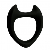 Черное эрекционное кольцо с рожками Wooomy Toro M - Adrien Lastic - в Королеве купить с доставкой