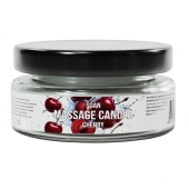 Массажная свеча «Спелая вишня» - 50 мл. - SGAN - купить с доставкой в Королеве