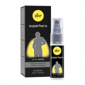 Пролонгатор-сыворотка pjur Superhero Delay Serum - 20 мл. - Pjur - купить с доставкой в Королеве