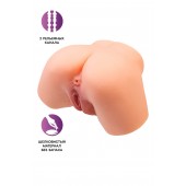 Телесный реалистичный мастурбатор-полуторс с 2 любовными входами - No Name - в Королеве купить с доставкой