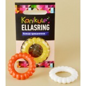 Цветное рельефное эрекционное кольцо Ellasring - Sitabella - в Королеве купить с доставкой