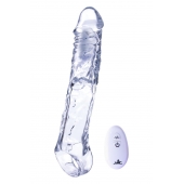 Прозрачная насадка-удлинитель Length Enhancer With Bullet с подхватом - 22,3 см. - NMC - в Королеве купить с доставкой