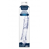 Прозрачная насадка-удлинитель Length Enhancer с подхватом - 22,3 см. - NMC - в Королеве купить с доставкой