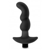 Черный вибромассажер простаты Prostate Massager 03 - 15,2 см. - Blush Novelties - в Королеве купить с доставкой