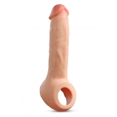 Телесная насадка-удлинитель Thrive 8.75 Inch Realistic Penis Extender Sleeve - 22,2 см. - Blush Novelties - в Королеве купить с доставкой