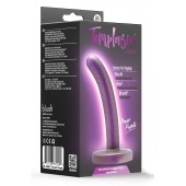 Фиолетовая насадка с гладкой поверхностью Surrender 4.75 Inch Beginner Pegging Dildo - 12 см. - Blush Novelties - купить с доставкой в Королеве