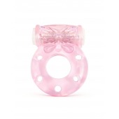 Розовое эрекционное виброкольцо с бабочкой - 1137 - в Королеве купить с доставкой