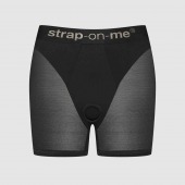 Трусики-шорты для фиксации насадок Strap-on-me Harness Lingerie Halo - size L - Strap-on-me - купить с доставкой в Королеве