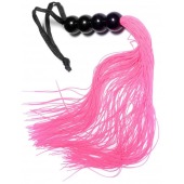 Розовая силиконовая плеть - 35,5 см. - Boys of Toys - купить с доставкой в Королеве