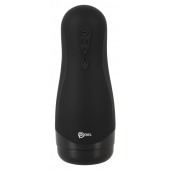 Черный вибромастурбатор с подогревом Masturbator with 3 Functions - Orion - в Королеве купить с доставкой