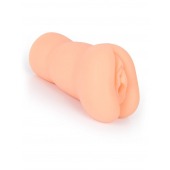 Телесный мастурбатор-вагина с 2 эрекционными кольцами в комплекте - Sexy Girl - в Королеве купить с доставкой