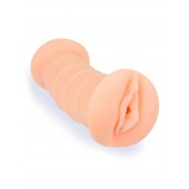 Телесный двусторонний мастурбатор с вибропулей и эрекционными кольцами в комплекте - Sexy Girl - в Королеве купить с доставкой
