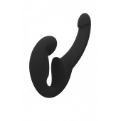 Черный безремневой страпон Share Lite - Fun Factory - купить с доставкой в Королеве