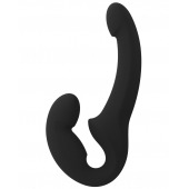 Черный безремневой страпон Share Lite - Fun Factory - купить с доставкой в Королеве