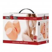 Телесный мастурбатор Liora с 2 любовными тоннелями - Baile - в Королеве купить с доставкой