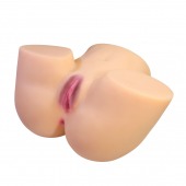 Телесный мастурбатор Liora с 2 любовными тоннелями - Baile - в Королеве купить с доставкой