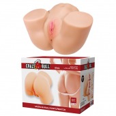 Телесный мастурбатор Olivia с 2 любовными отверстиями - Baile - в Королеве купить с доставкой