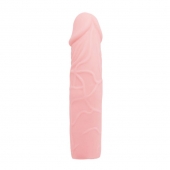 Удлиняющая насадка на пенис телесного цвета - 18 см. - Baile - в Королеве купить с доставкой