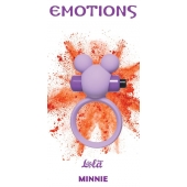 Сиреневое эрекционное виброколечко Emotions Minnie - Lola Games - в Королеве купить с доставкой