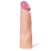 Реалистичная насадка с ярко выраженной головкой - 16,5 см. - A-toys - в Королеве купить с доставкой