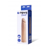 Реалистичная насадка с ярко выраженной головкой - 16,5 см. - A-toys - в Королеве купить с доставкой