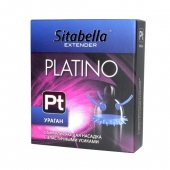 Стимулирующая насадка с усиками и шипиками Platino  Ураган - Sitabella - купить с доставкой в Королеве