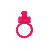 Розовое силиконовое виброкольцо A-toys - A-toys - в Королеве купить с доставкой
