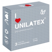 Презервативы с точками Unilatex Dotted - 3 шт. - Unilatex - купить с доставкой в Королеве