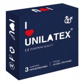 Ультрапрочные презервативы Unilatex Extra Strong - 3 шт. - Unilatex - купить с доставкой в Королеве