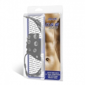 Утяжка на пенис и мошонку Cock Ring With 1.5  Ball Stretcher And Optional Weight Ring - BlueLine - купить с доставкой в Королеве
