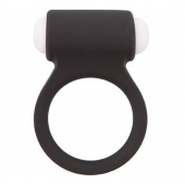 Чёрное эрекционное виброкольцо LIT-UP SILICONE STIMU RING 3 BLACK - Dream Toys - в Королеве купить с доставкой