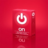 Супертонкие презервативы ON) Super Thin - 3 шт. - ON) - купить с доставкой в Королеве