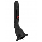 Чёрный вибростимулятор для головки члена с эффектом всасывания Vibrating Roto-Sucker - Pipedream - в Королеве купить с доставкой