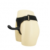 Страпон с изогнутой головкой Ultra Harness Curvy Dildo - 15,8 см. - Baile - купить с доставкой в Королеве