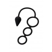 Тройное эрекционное кольцо с анальным хвостом Drop S-size - Erotist Adult Toys - в Королеве купить с доставкой