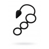 Тройное эрекционное кольцо с анальным хвостом Drop S-size - Erotist Adult Toys - в Королеве купить с доставкой