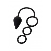 Тройное эрекционное кольцо с анальным хвостом Drop M-size - Erotist Adult Toys - в Королеве купить с доставкой