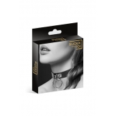 Узенький ошейник из полиуретана с кольцом - Bijoux Pour Toi - купить с доставкой в Королеве