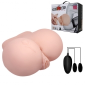 Вагина и анус с вибрацией CrazyBull Vagina and Ass - Baile - в Королеве купить с доставкой