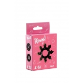 Чёрное эрекционное кольцо Rings Gear - Lola Games - в Королеве купить с доставкой