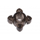 Чёрное эрекционное кольцо Rings Screw - Lola Games - в Королеве купить с доставкой