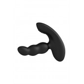 Черный силиконовый стимулятор простаты Levett Nitoc с пультом ДУ - Levett - в Королеве купить с доставкой