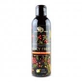 Интимный гель на водной основе JUICY FRUIT с ароматом пина колада - 200 мл. - БиоМед - купить с доставкой в Королеве