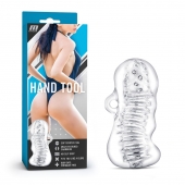 Прозрачный мастурбатор M for Men Hand Tool - Blush Novelties - в Королеве купить с доставкой
