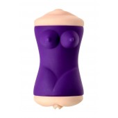 Двухсторонний мастурбатор JOS YARA в фиолетовой колбе - JOS - в Королеве купить с доставкой