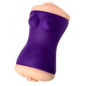 Двухсторонний мастурбатор JOS YARA в фиолетовой колбе - JOS - в Королеве купить с доставкой