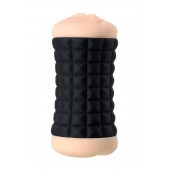 Двухсторонний мастурбатор JOS JANICE в черном цилиндре - JOS - в Королеве купить с доставкой