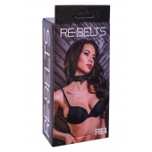 Ошейник Frea с маленьким колечком-креплением - Rebelts - купить с доставкой в Королеве