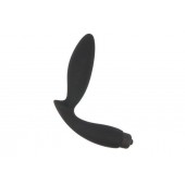 Чёрный вибростимулятор простаты Sex Expert Vibe Pleasure - Sex Expert - в Королеве купить с доставкой