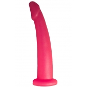 Розовый стимулятор простаты из геля - 18 см. - LOVETOY (А-Полимер) - в Королеве купить с доставкой